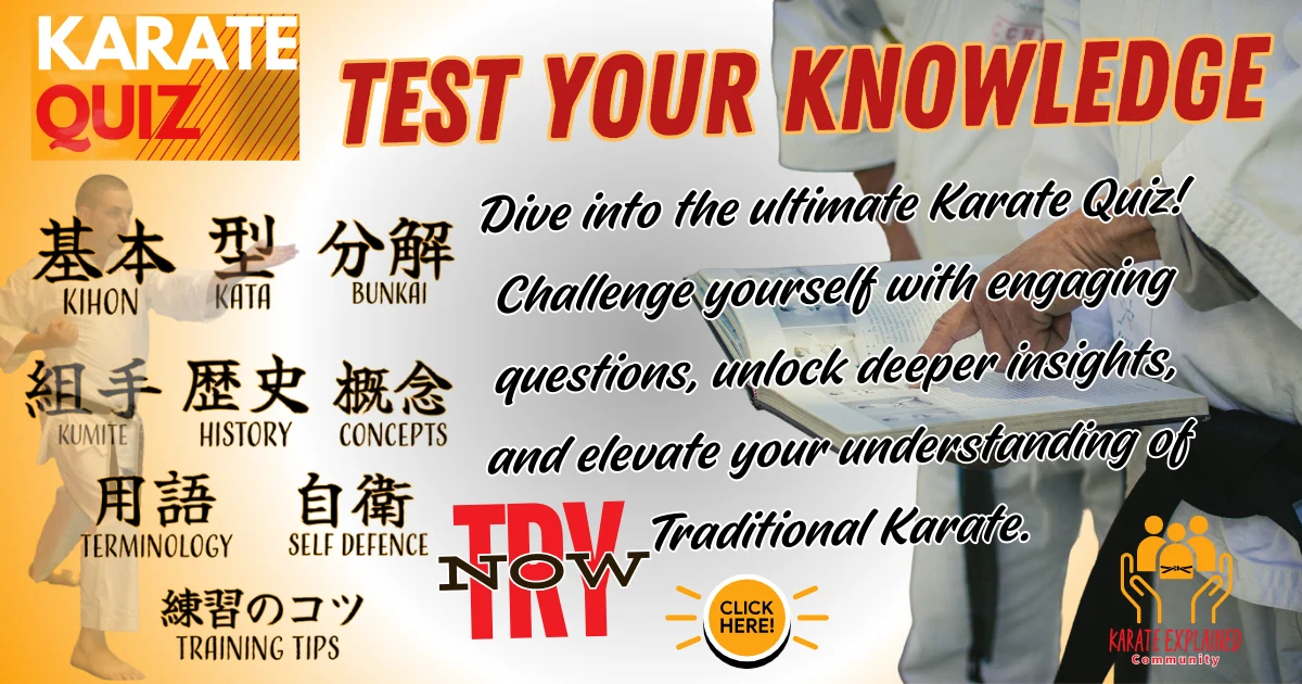 Try Karate Quiz Now