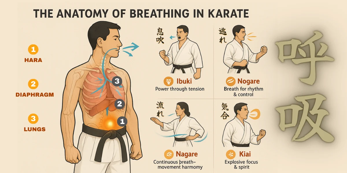 the anatomy of breathing in karate