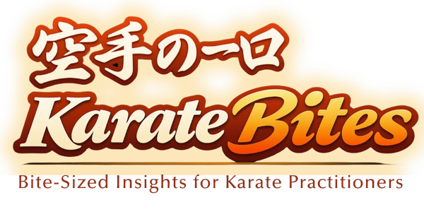 Karate Bites newsletter logo – Bite-Sized Insights for Karate Practitioners